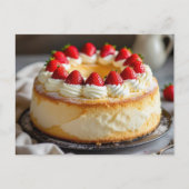 Carte Postale Recette de gâteau Angel Food (Devant)