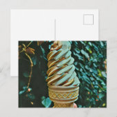 Carte Postale Recette de glace (Devant / Derrière)