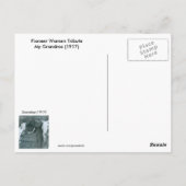 Carte Postale Recette de haricots au four à l'ancienne (Dos)