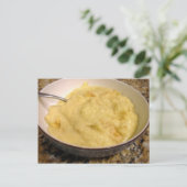 Carte Postale Recette de poussières abrasives d'ail et de (Debout devant)