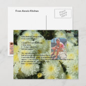 Carte postale Recette de rouleaux de choux AnnaRut (Devant / Derrière)