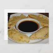 Carte Postale Recette des beurres de banane (Devant / Derrière)