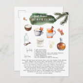 Carte Postale Recette Eggnog Ultimate | Fêtes (Devant / Derrière)