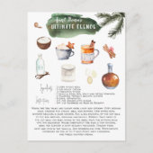Carte Postale Recette Eggnog Ultimate | Fêtes (Devant)