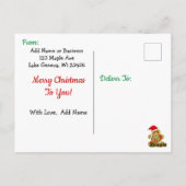 Carte postale Recette Ornament do-it-yourself Doug (Dos)