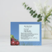 Carte postale Recette Pickles Beet Pickles de papa (Debout devant)