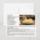 Carte postale Recette Soupe au fromage Flint Hills (Devant / Derrière)
