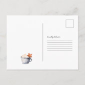 Carte Postale Recette ultime de lait de poule | Fêtes (Dos)