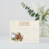 Carte Postale recettes d'antan (Debout devant)