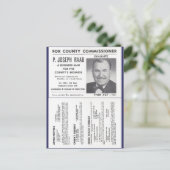 Carte Postale Recettes de l'Orchard de Joe Raab et publicité pol (Debout devant)