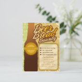 Carte Postale Recettes riches BEER PAIN BOUNTY (Debout devant)