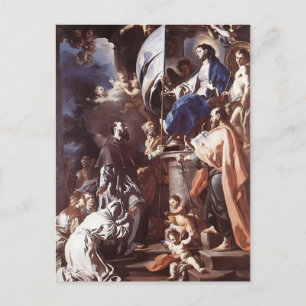 Carte Postale Recevoir la bannière de St. Sepulcher