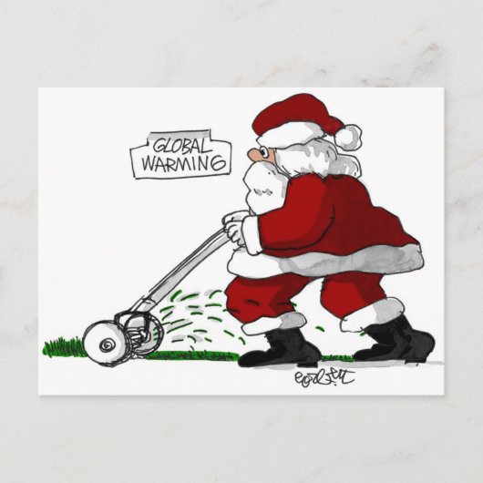 Carte Postale Réchauffement climatique (Devant)