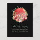 Carte postale réchauffement climatique Jour des te (Devant)