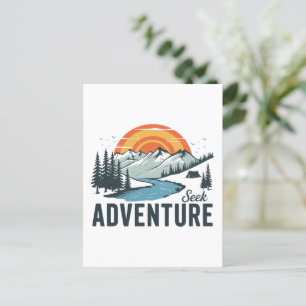 Carte Postale Recherche d'aventure - Nature Adventure