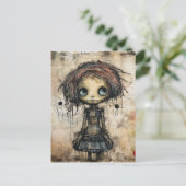 Carte Postale Recherche de poupée déplaisante (Debout devant)