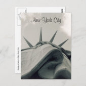 Carte Postale recherche d'une couronne de liberté (Devant / Derrière)