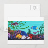 Carte Postale récif (Devant / Derrière)