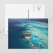 Carte Postale Récif d'Arlington, Parc marin de la Grande Barrièr (Devant / Derrière)