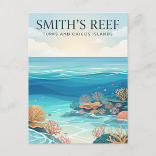 Carte Postale Récif de Smith Îles Turques-et-Caïques