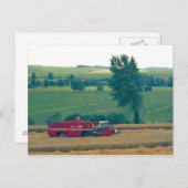 Carte Postale Récolte (Devant / Derrière)