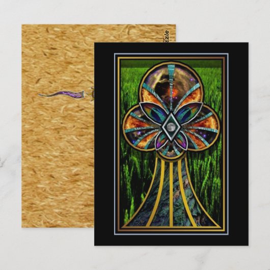 Carte Postale Récolte céleste (Devant / Derrière)