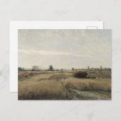 Carte Postale Récolte | Charles-François Daubigney (Devant / Derrière)