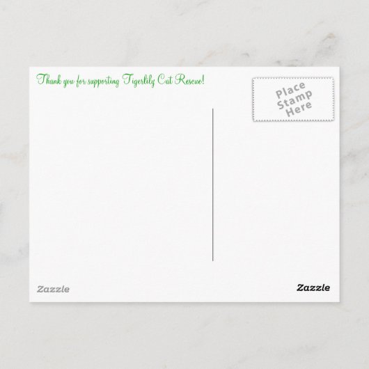 Carte Postale Récolte d'automne (Dos)