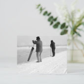 Carte Postale Récolte de glace, 1903 (Debout devant)