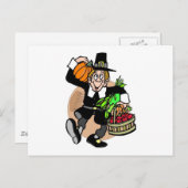 Carte Postale Récolte de pèlerins (Devant / Derrière)