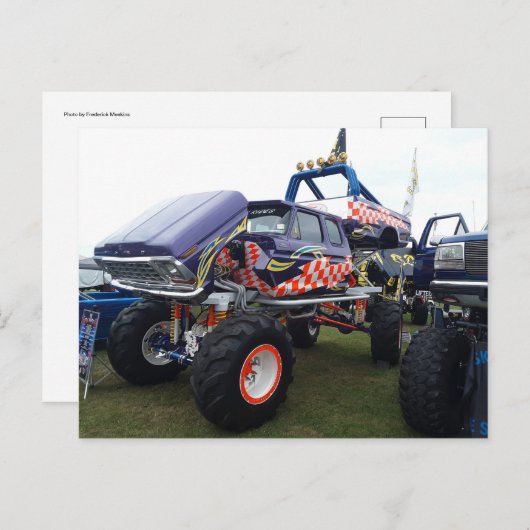 Carte Postale Reconfiguration du camion (Devant / Derrière)