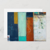 Carte Postale Rectangles Abstraites (Devant / Derrière)