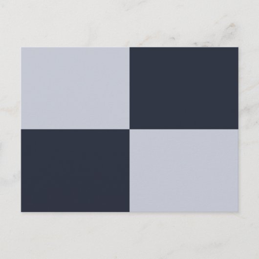Carte Postale Rectangles marine et gris (Devant)