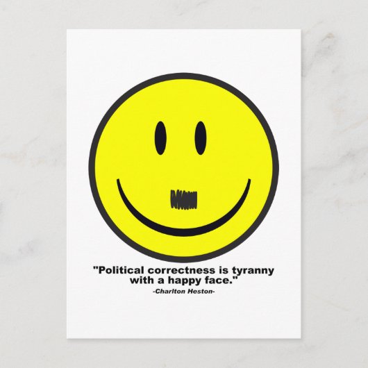 Carte Postale rectitude politique (Devant)