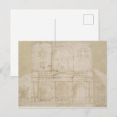 Carte Postale Recto : Design architectural (Villa Madama) (Devant / Derrière)