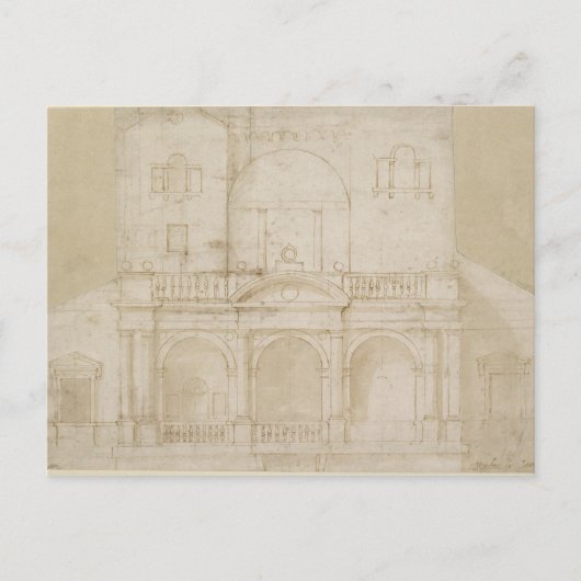 Carte Postale Recto : Design architectural (Villa Madama) (Devant)