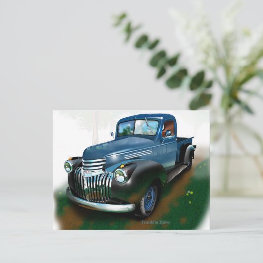 Carte postale Récupération rapide (Debout devant)