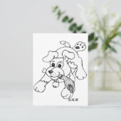 Carte Postale Récupérer un garçon (Debout devant)