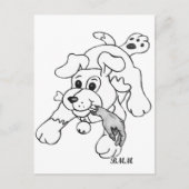 Carte Postale Récupérer un garçon (Devant)