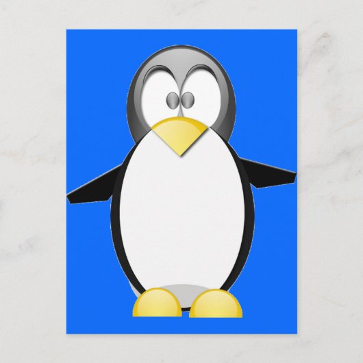 Carte Postale Récupérer Un Penquin (Devant)