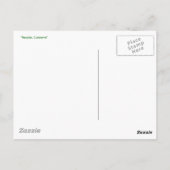 Carte postale : "Recycle, Conserve" (Dos)