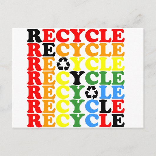 Carte Postale Recycler (Devant)