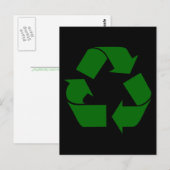 Carte Postale recycler (Devant / Derrière)