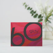 Carte Postale Red 60 Dix Anniversaire (Debout devant)