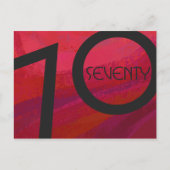 Carte Postale Red 70 Dix Anniversaire (Devant)