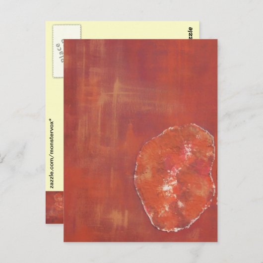 Carte Postale Red Ameoba (Devant / Derrière)