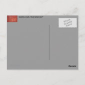 Carte Postale Red Ameoba (Dos)