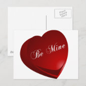Carte Postale Red Be Mon Coeur (Devant / Derrière)