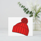 Carte Postale Red Beanie (Debout devant)