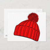 Carte Postale Red Beanie (Devant / Derrière)